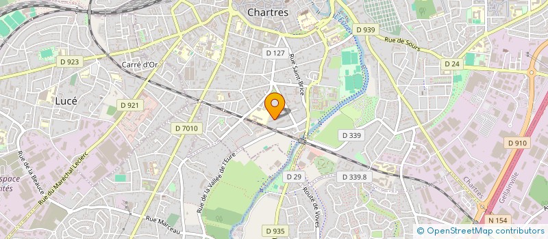localisation de l'entreprise C.P.H.E. à CHARTRES