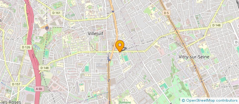 localisation de l'entreprise C.P.I.  VILLEJUIF