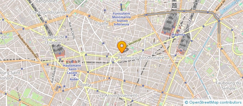localisation de l'entreprise C P I G à PARIS