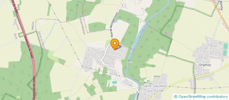 localisation de l'entreprise C.P.J.  SAINT-SAUVEUR-SUR-ECOLE