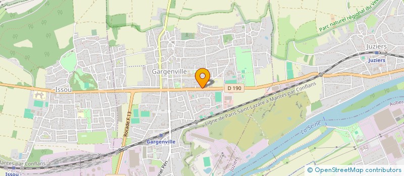 localisation de l'entreprise C.P.JJ  GARGENVILLE