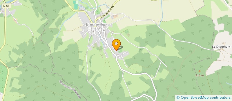 localisation de l'entreprise C P K  FAVERNEY