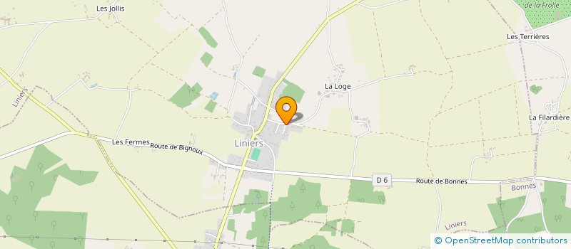 localisation de l'entreprise C.P.L.  JARDRES