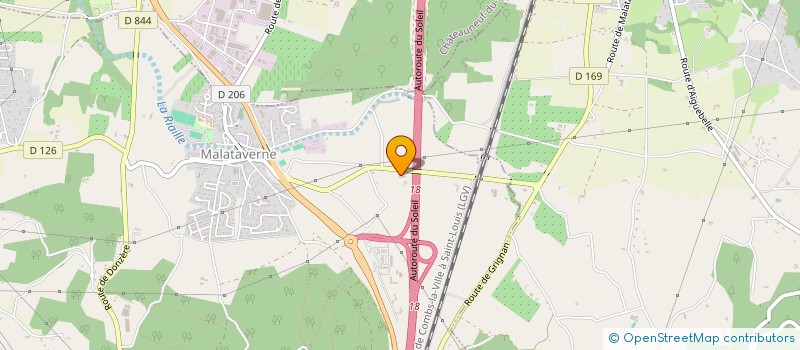 localisation de l'entreprise C.P.M  MALATAVERNE