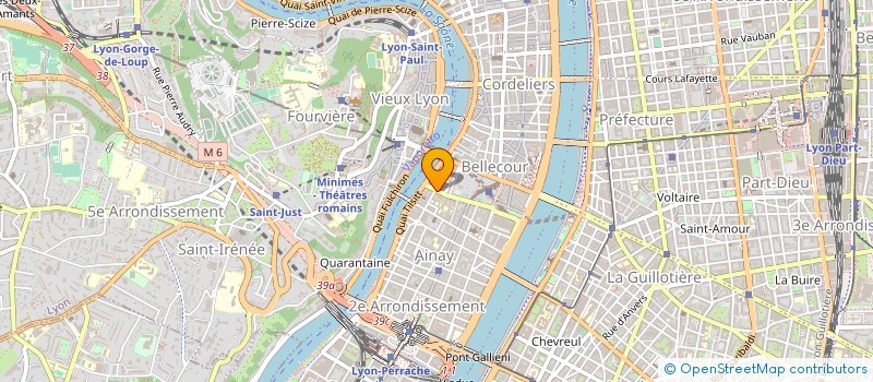 localisation de l'entreprise C P M I à LYON