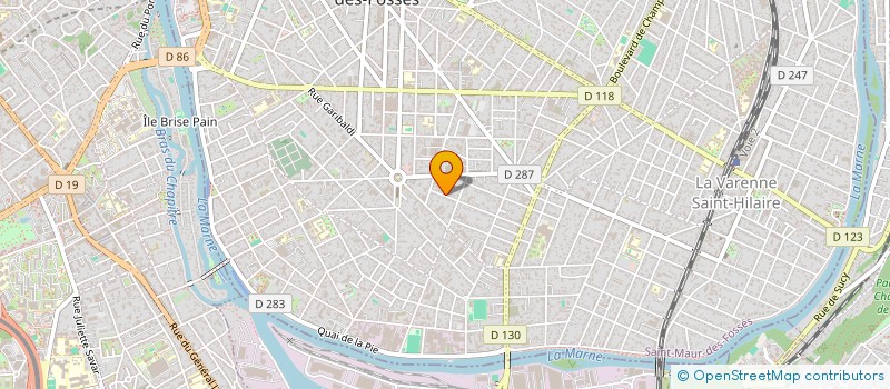 localisation de l'entreprise C P M S à SAINT-MAUR-DES-FOSSES