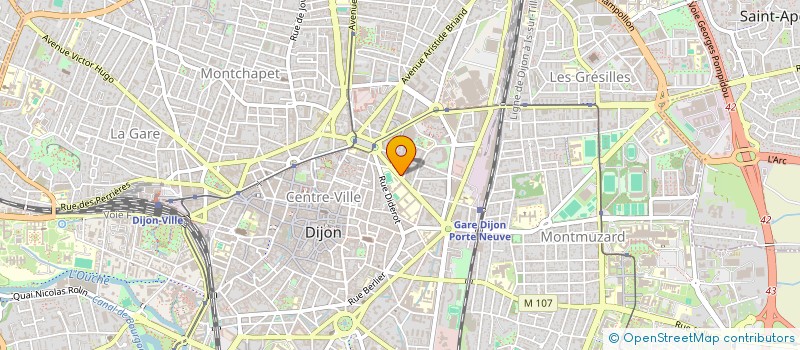 localisation de l'entreprise C.P.P à DIJON