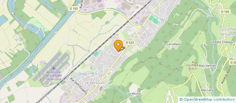 localisation de l'entreprise C.P. PATRIMOINE  LE VERSOUD