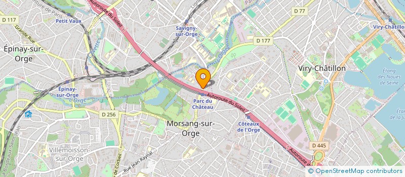 localisation de l'entreprise C P R à MORSANG-SUR-ORGE