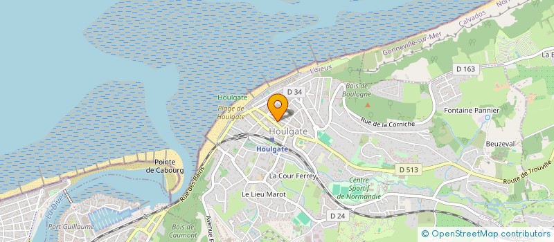 localisation de l'entreprise C.P.R.  HOULGATE