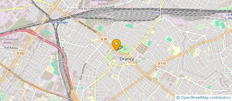 localisation de l'entreprise C.P.R. à DRANCY