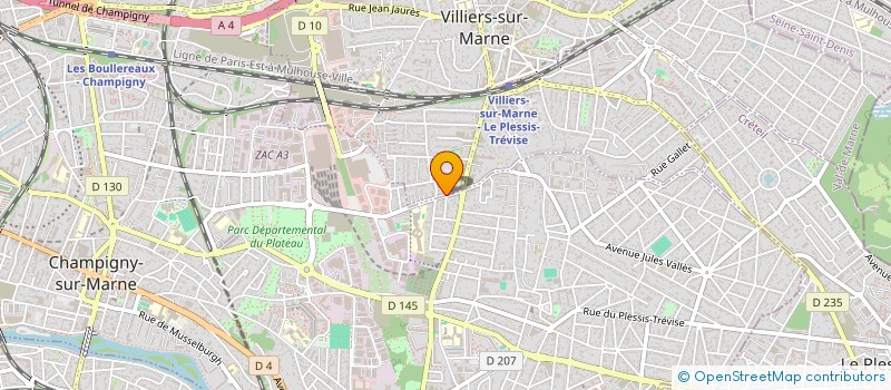 localisation de l'entreprise C.P RENOVATION à VILLIERS-SUR-MARNE