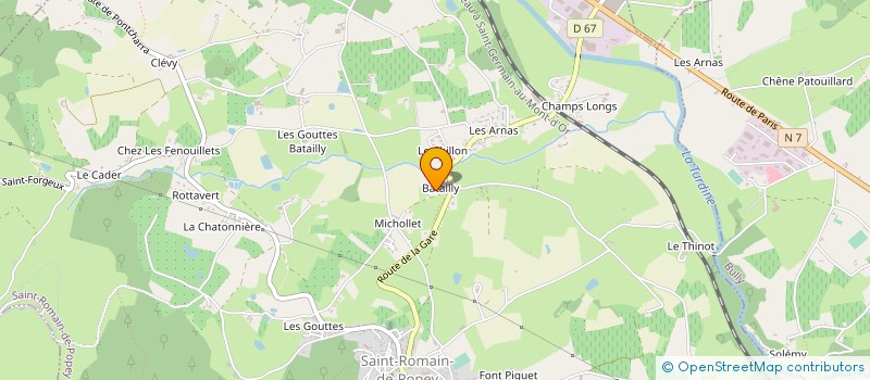 localisation de l'entreprise C P S AUTOMATISME à SARCEY