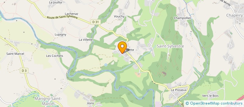 localisation de l'entreprise C P S C  SAINT-SYLVESTRE