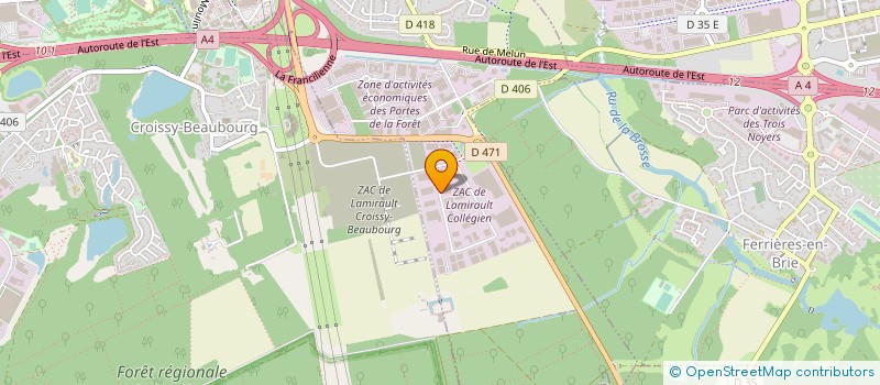 localisation de l'entreprise C P T E CONSEIL à COLLEGIEN