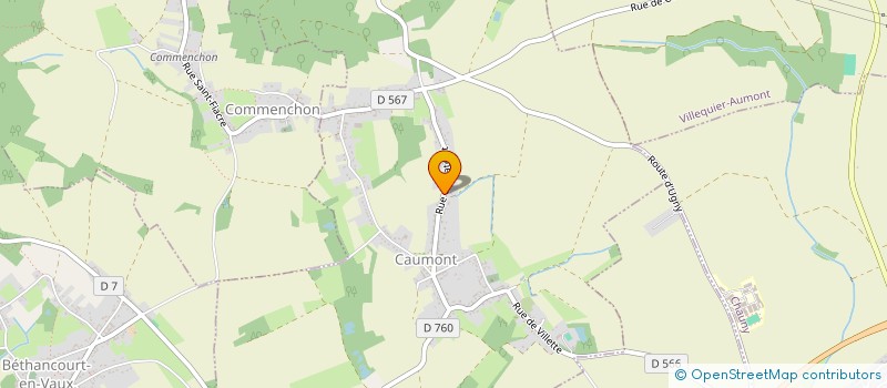 localisation de l'entreprise C.P.T.P à CAUMONT