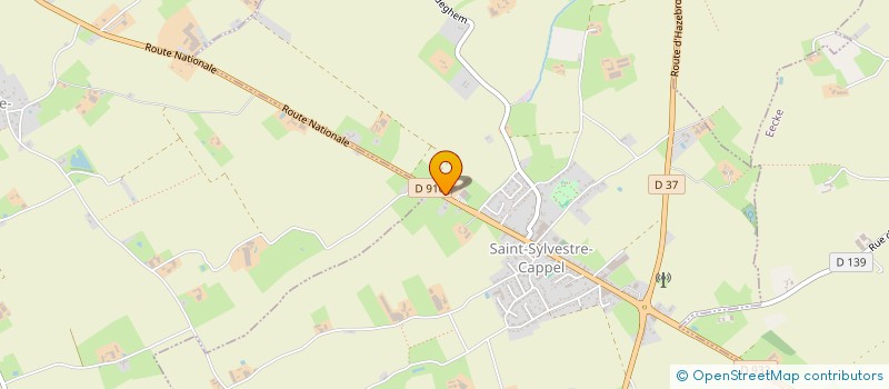 localisation de l'entreprise C P V  SAINT-SYLVESTRE-CAPPEL