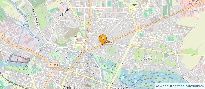 localisation de l'entreprise C-PAD DISTRI à AMIENS
