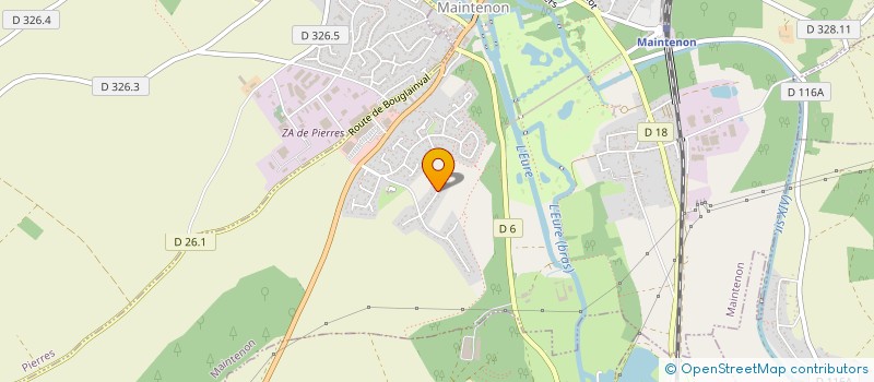 localisation de l'entreprise C'PAIE CONSULTING à MAINTENON