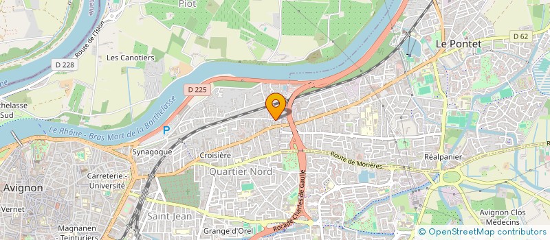 localisation de l'entreprise C.PARDO - HOLDING  VILLENEUVE-LES-AVIGNON