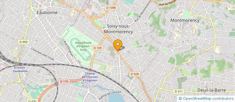 localisation de l'entreprise C PARIS à SOISY-SOUS-MONTMORENCY
