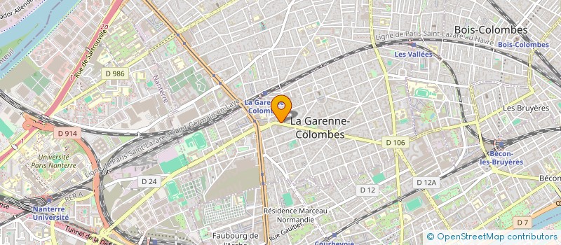 localisation de l'entreprise C PARIS 92 à LA GARENNE-COLOMBES