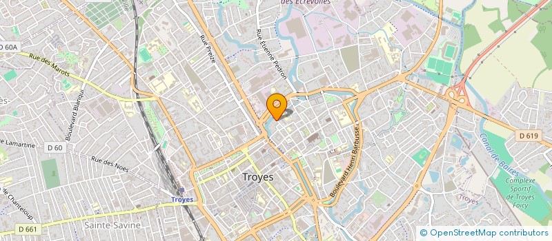 localisation de l'entreprise C'PARTY à TROYES