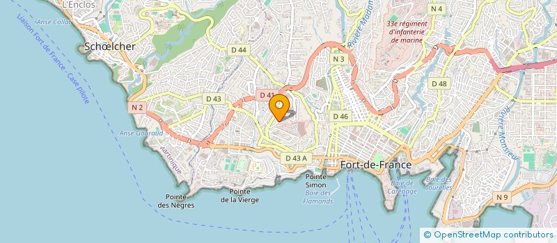 localisation de l'entreprise C'PCI à FORT-DE-FRANCE