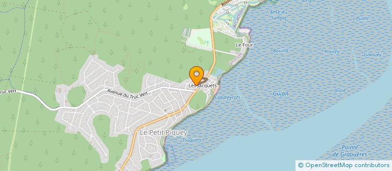 localisation de l'entreprise C PEDEZERT à LEGE-CAP-FERRET