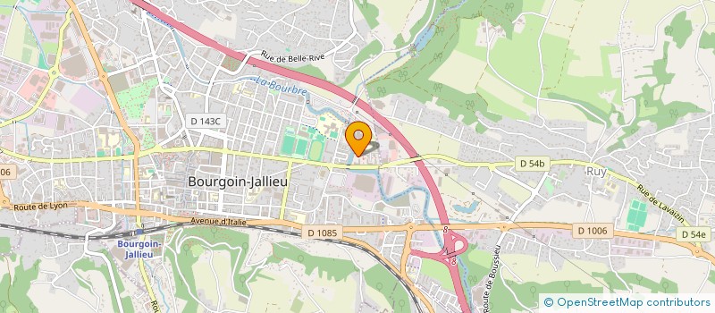 localisation de l'entreprise C'PERCHE  BOURGOIN-JALLIEU