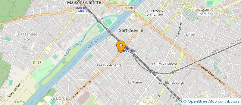 localisation de l'entreprise C.PEREIRA à CLAMART