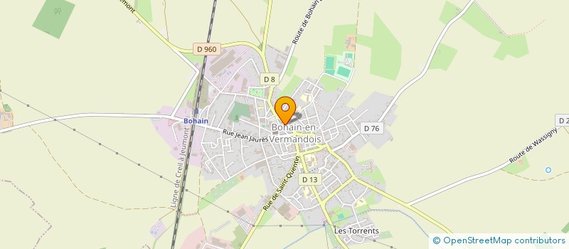 localisation de l'entreprise C.PERMIS 02  BOHAIN-EN-VERMANDOIS