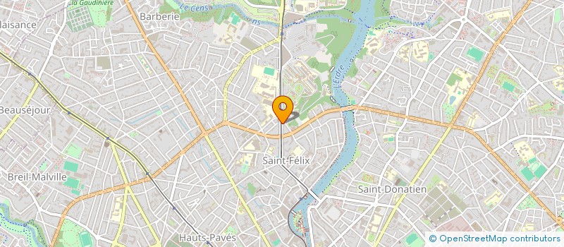 localisation de l'entreprise C PERMIS à NANTES