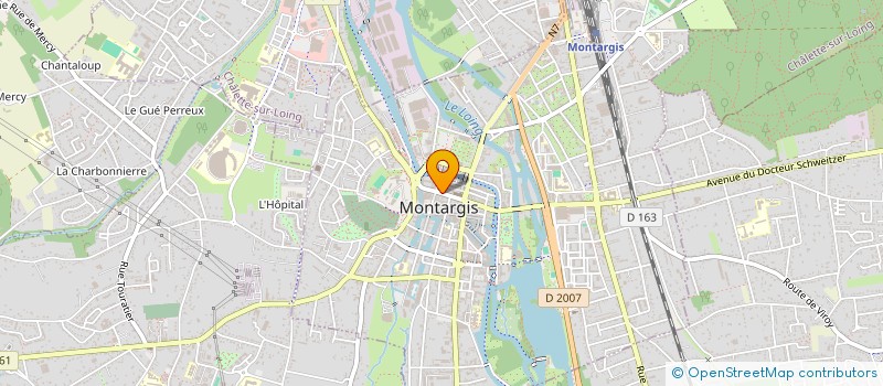 localisation de l'entreprise C-PHONE à MONTARGIS