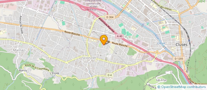 localisation de l'entreprise C-PIERRE  THYEZ