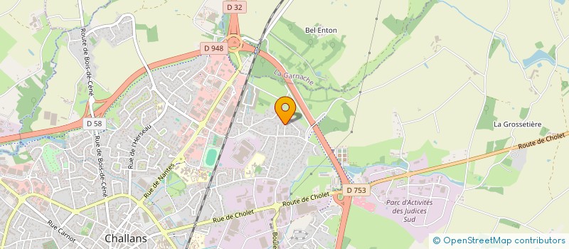 localisation de l'entreprise C-PIMS à CHALLANS
