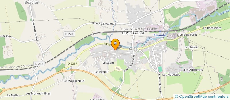 localisation de l'entreprise C & PN à LA CHAPELLE VIEL