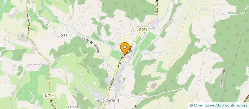 localisation de l'entreprise C.PONS-DA SILVA  SAINT-VERAND