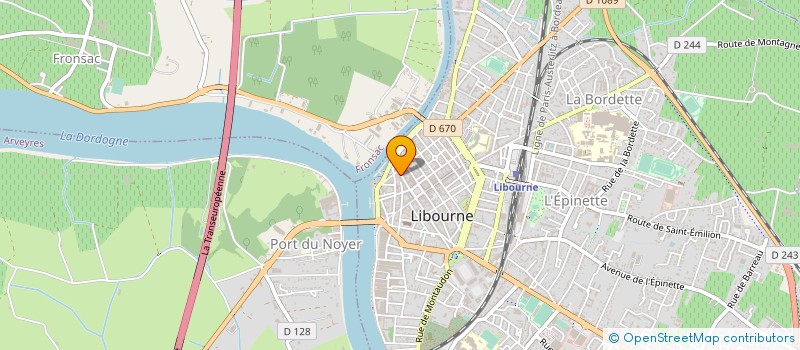 localisation de l'entreprise C POSSIBLE  LIBOURNE
