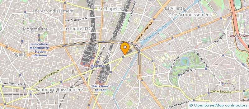 localisation de l'entreprise C. POWER à PARIS