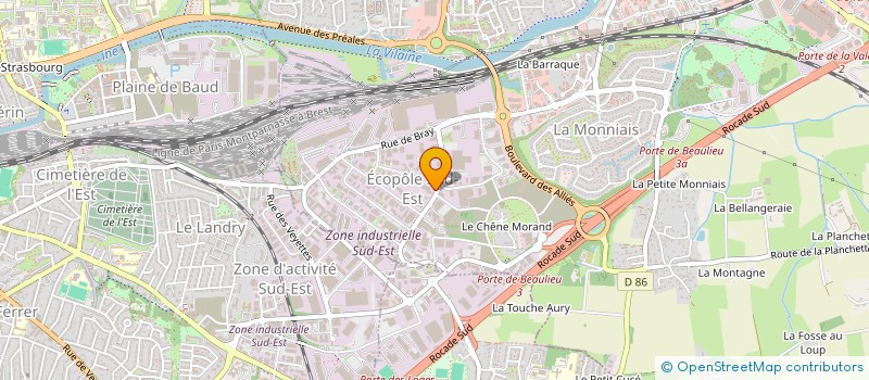 localisation de l'entreprise C.PRINT  CESSON-SEVIGNE