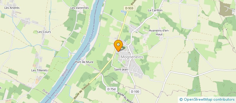 localisation de l'entreprise C-PRO CONSULTING à MOGNENEINS
