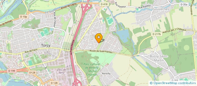 localisation de l'entreprise C-PROACTIF  SAINT-THIBAULT-DES-VIGNES