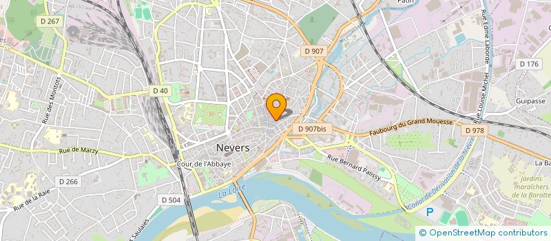 localisation de l'entreprise C-PROBAT à NEVERS