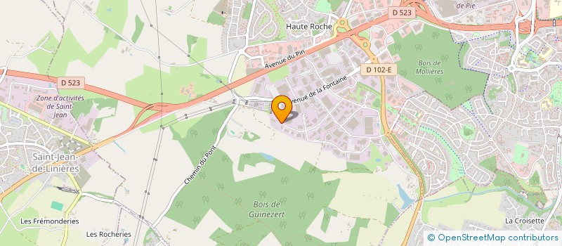 localisation de l'entreprise C'PROPRE à BEAUCOUZE