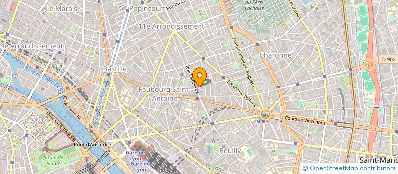 localisation de l'entreprise C PUISSANCE 2 à PARIS