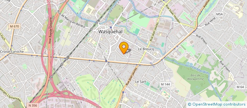 localisation de l'entreprise C PUISSANCE 4 à WASQUEHAL