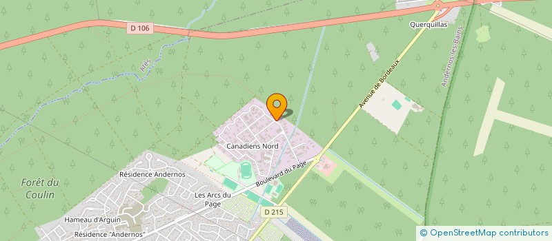 localisation de l'entreprise C PUR ORTHO à ANDERNOS-LES-BAINS