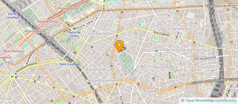 localisation de l'entreprise C.Q.F.D. P.L.V. à PARIS
