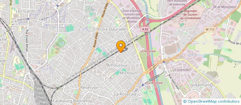 localisation de l'entreprise C.R.2.O. à TOULOUSE
